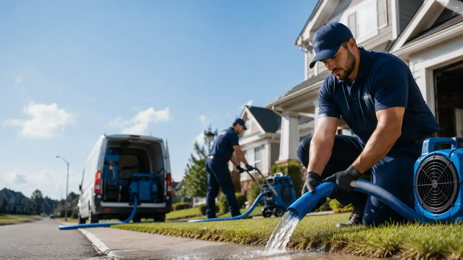 Flood Damage Restoration in Curtis, NE